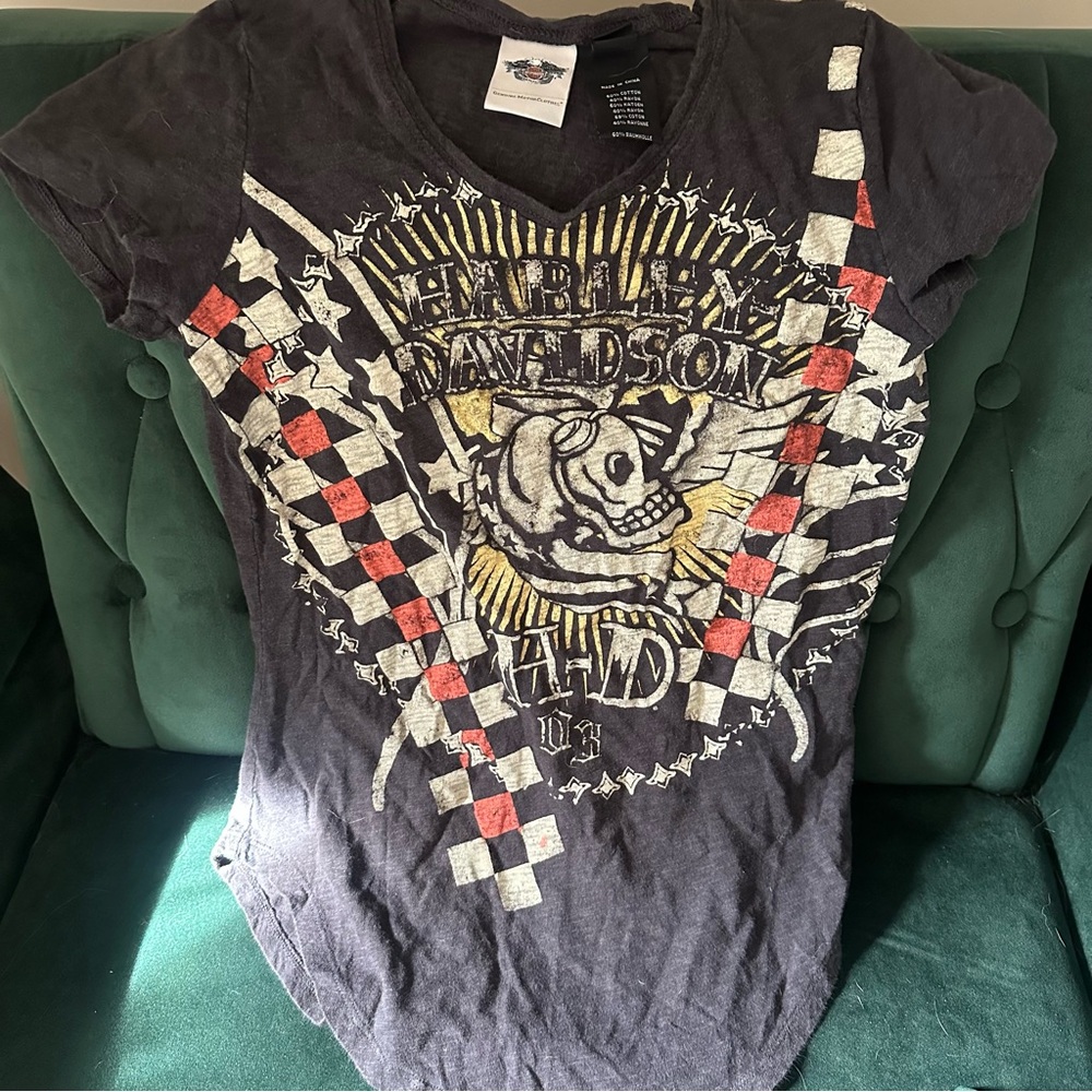 Harley Davidson Women’s Fitted Graphic T-shirt
